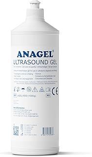 Anagel Fetal Doppler Colourless Ultrasound Gel 1L