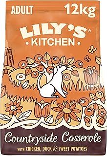 Lily's Kitchen Made with Natural Ingredients Adult Dry Dog Food Chicken, Duck and & Sweet potatoes, Grain-Free Recipe 12kg Bag
