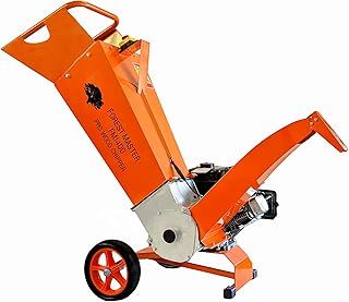 Forest Master FM14DDES Professional Petrol Wood Chipper & Garden Shredder – 14HP Engine, Electric & Pull Start, Chips Branches up to 100mm (4”), Adjustable Drum, Direct Drive, Reversible Blades