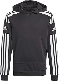adidas Unisex Kids Squadra 21 Hoodie, Black/White, 13-14 Years