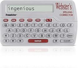 Franklin Webster's Spelling Corrector NCS-100 Features Phonetic Spell Correction (Type The Word Like it Sounds).