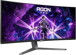 AOC Agon PRO AG346UCD - 34 Zoll WQHD OLED Curved Gaming Monitor, 175 Hz, 0.03 ms, FreeSync Premium Pro, G-Sync comp., HDR400 (3440x1440, 2X HDMI 2.0, 1x DisplayPort 1.4, USB Hub) schwarz