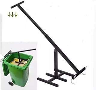 Wheelie Bin Compactor Manual Rubbish Press General Waste Compactor - 240L