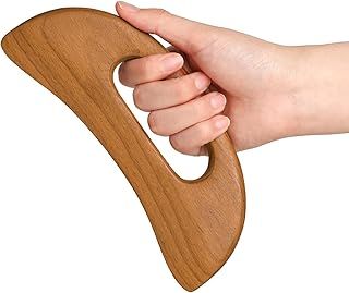 Lymphatic Drainage Massager, Body Guasha Tool Wooden Massage Tool Muscle Scraper Tool Back Massage Tool Relieve Muscle Fatigue, Body Gua Sha Paddle Anti Cellulite Tool for Women and Men