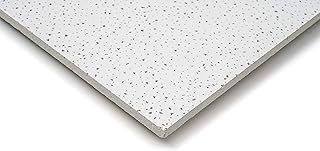 Pack of 10 Fine Fissured Suspended Ceiling Board Acoustic Tiles 595mm x 595mm Fit in 600mm x 600mm (Fine Fissured)