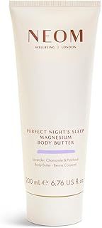 NEOM - Magnesium Body Butter | 6.76 Fl Oz (200ml) | Lavender, Chamomile & Patchouli | Essential Oils | 100% Natural Fragrances | Nourish & Soften | Signature Sleepy Scent
