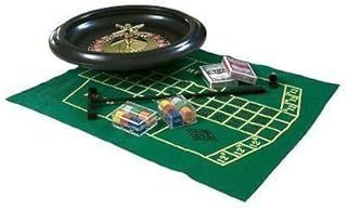 COMPLETE PARTY ROULETTE SET 6"/10"/16" MASSIVE INCLUDES FELT RAKE CHIPS BALLS[10" WHEEL]