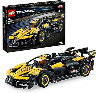LEGO Technic Bugatti Bolide Racing Car Model Building Set, Engineering Toy for 9 Plus Year Old Boys & Girls, Collectible Iconic Sports Vehicle Construction Kit, Birthday Gift for Kids 42151