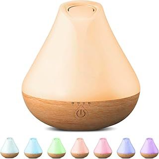 Essential Oil Diffuser, 100ML Aroma Diffusers for Home, Ultrasonic Aromatherapy Diffuser Air Fresheners Humidifier with Auto Shut Off