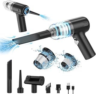 Handheld Vacuum Cleaner,13000Pa, Car Vacuum Cleaner, Tyep-C Double Layer Filtration Rechargeable Portable Lightweight Mini, Hand held vacuum cordless, Cleaning for Home Office Desk and Car