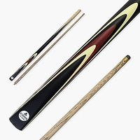 Classic Range 57 Inch Heavy Weight 2 Piece Centre Joint Traditional Ash Snooker Pool Cue with 10mm Tip 20oz
