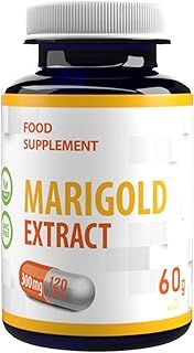 Hepatica Lutein 30mg, Meso-Zeaxanthin 9mg, Zeaxanthin 6mg Complex – Macu Eye Supplement | 300mg Marigold Extract | 120 Vegan Capsules | High-Strength Vision Support | 3rd Party Lab Tested