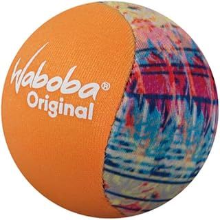 Waboba Original Water Bouncing Ball - Water-Proof Beach Toys, Pool Games for Kids & Adults, Outdoor Fun - Model (5.6cm) Green Technicolor