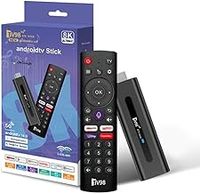 Android TV Stick 4K, Black, Wi-Fi, Bluetooth, HDMI, 4K HDR, Voice Control