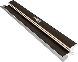 Neo Aluminium Body Plastering Skimming Finishing Rule Spatula Trowel Speed Skim with Interchangeable Stainless Steel Blade (800mm)
