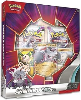 Pokémon TCG: Annihilape ex Box (3 Foil Promo Cards & 4 Booster Packs)