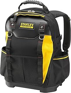 STANLEY FATMAX Heavy-Duty Tool Bag Backpack, One Size, Black, 1-95-611