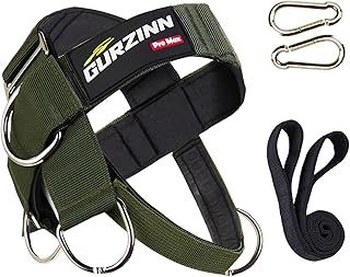 Neck Harness Padded Strength Trainer-Improve Neck Strength and Reduce Neck Pain,Neck Trainer with 37 inch/95 cm Heavy Duty Rope,Adjustable & Omnidirectional Neoprene Strap, Neck Harness for Gym & Home