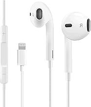 In-Ear Headphones iPhone 14 【Apple MFI Certified】 Lightning Earphones HiFi Audio Stereo with Microphone & Volume Control Headset Compatible with iPhone 14/14 Pro/13/12/SE/11/X/XR/8/7 Plus