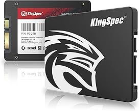 KingSpec 2TB 2.5" SATA III 6Gb/s SSD, Read Speed up to 550MB/s, 3D NAND Flash Internal Solid State Drive for Desktop & Laptop