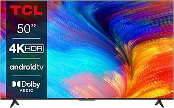 TCL 55P639K 55-inch 4K Smart TV, HDR, Ultra HD, Powered by Android TV, Bezeless design (Freeview Play, Game Master, Dolby Audio, HDR 10 compatible with Google assistant & Alexa)