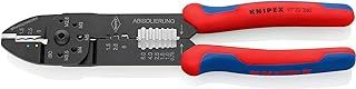 KNIPEX Crimping Pliers, 0.5-6.0 mm², for Cable Connectors and Plug Connectors, with Stripping and Cutting Function, Crimping Tool, 97 22 240