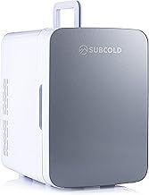 Ultra 10 Mini Fridge Cooler & Warmer | 3rd Gen | 10L capacity | Compact, Portable and Quiet | AC+DC Power Compatibility (Grey)