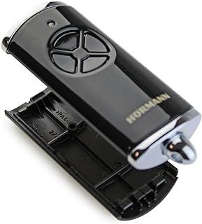 Hörmann Hand-held Transmitter Cover HSE4BS high Gloss Black Chrome 4510782 Empty housing Without Battery Without Circuit Board Replacement Part Upper and Lower Shell