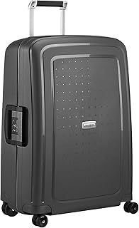 Samsonite S'Cure - Spinner L Suitcase, 75 cm, 102 L, Black (Black)