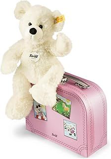 Steiff Lotte Teddy Bear in Suitcase (White), 111563, 28 cm
