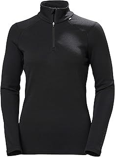Helly Hansen Women's W LIFA Merino Midw 1/2 Zip Baselayer Jacket (Pack of 1)