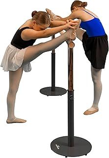 Commercial Ballet Barre, Adjustable Height, Customizable Length up to 5.25m, Supports 150kg per 1.75m Unit