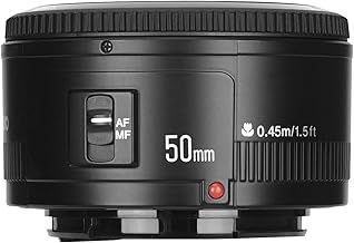 Yongnuo YN 50mm F/1.8 AF/MF Large Aperture Auto Focus Lens for Canon EF Mount EOS Camer