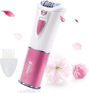Cordless Facial Epilator for Women - Electric Face & Body Hair Removal Epilator for Bikini Area, Legs & Arms - Less Pain