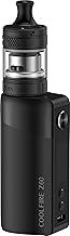 TVDC Innokin Coolfire Z60 Zlide Top Kit | 6-60W | 2500mAh internal battery | USB-C charging | OLED screen | leakproof | easy and reliable vaping experience | 2ml Cartridge No Nicotine (Black)