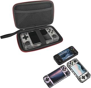 Baomaeyea EVA Hard Case for RG35XX H Handheld Game Console,Carrying Case Compatible with RG35XX H Handheld Game Console Waterproof Multi-Function Travel Storage Bag Case (RG35x H(bk))