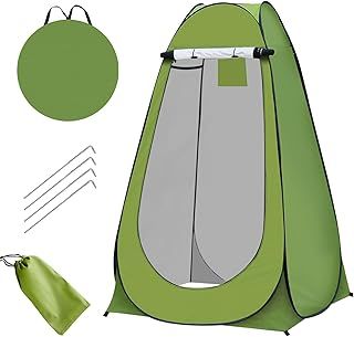 Crystals Pop Up Toilet Tents for Camping, Pop Up Changing Tent for Shower, Privacy Tent Portable Changing Room for Outdoor Adventures, Hiking, Fishing, Beach or Picnic