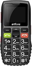 artfone C1 Unlocked Senior Big Button Mobile Phone for Elderly With SOS Emergency Button,1400mAh Battery