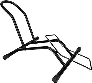 Bike Floor Stand, Black, Fits 20-29 Inches Wheels, Portable Storage Holder for Indoor/Outdoor Home or Garage