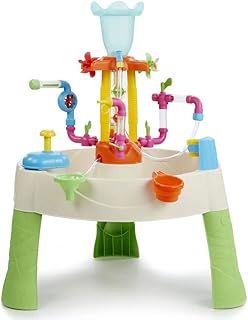 Little Tikes Fountain Factory Water Table - Outdoor Garden Toy, Safe & Portable Kids Table - Sensory Toy for Garden Games, Encourages Creative Play, For Ages 24 Months+