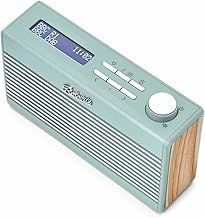 Roberts RAMBLER MINI FM, DAB, DAB+ Digital Radio with Bluetooth & Built-In Rechargeable Battery - Duck Egg