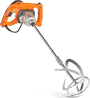VonHaus Paddle Mixer Drill - Electric Stirrer/Mixer with Gear Selection and 2 Stage Safety Switch - 1600W Electric Mixing Paddle - Handheld Tool for Mixing Plaster/Paint/Mortar/Glue/Adhesive/Concrete