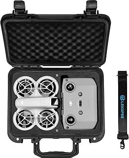 Portable Waterproof Hard Case for DJI Neo Drone,DJI Neo Fly More Combo,DJI RC-N3,RC-N2 Remote Controllers and Accessories(Case Only)
