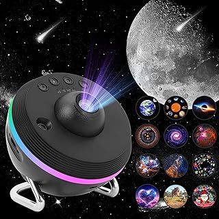 Galaxy Projector 13 in 1 Star Projector Night Light Space Planetarium Projector Starry Sky Projector with Shooting Stars Nebula Moon for Kids Adults Bedroom