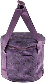 Almencla Meditation Yoga Singing Bowl Carry Storage Case Bag for 8-12inch Singing Bowl, Purple - Purple, 12inch