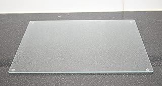 52X60Cm Universal Hob Cover Plate Tempered Glass Worktop Saver Frosted Dishwasher Safe 5Mm