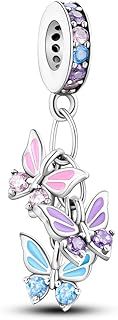 Parmuz Charms for Bracelets 925 Sterling Silver summer travel Ocean Lucky charm beads Pendant Jewelry Gift for Woman Mom