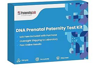 PaternityLab DNA Prenatal Test - Lab Fees & Shipping Included - Results in 5-7 Business Days - Collection Kit for Mother & Alleged Father