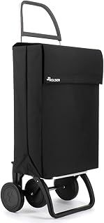 Rolser Jean LN 4 Wheel Shopping Trolley - Black