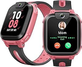 imoo Z1 Kids Smart Watch, 740mAh Battery, Real-Time HD Video Call, GPS Location, IPX8 Water-Resistant (Pink)